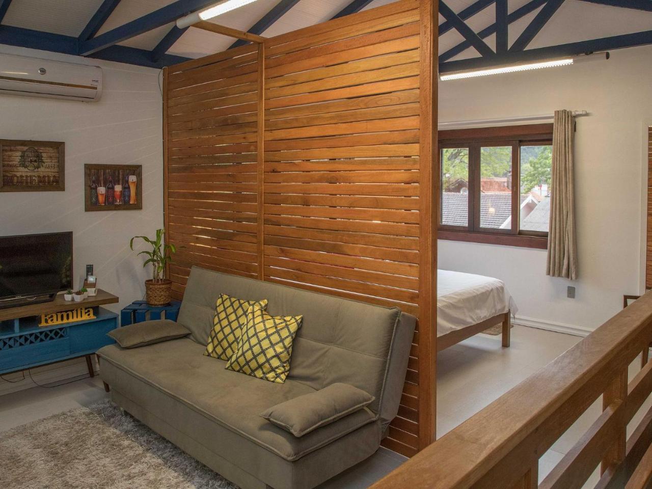 Locar-In Gramado - Loft A 50 M Da Rua Coberta. 아파트 외부 사진